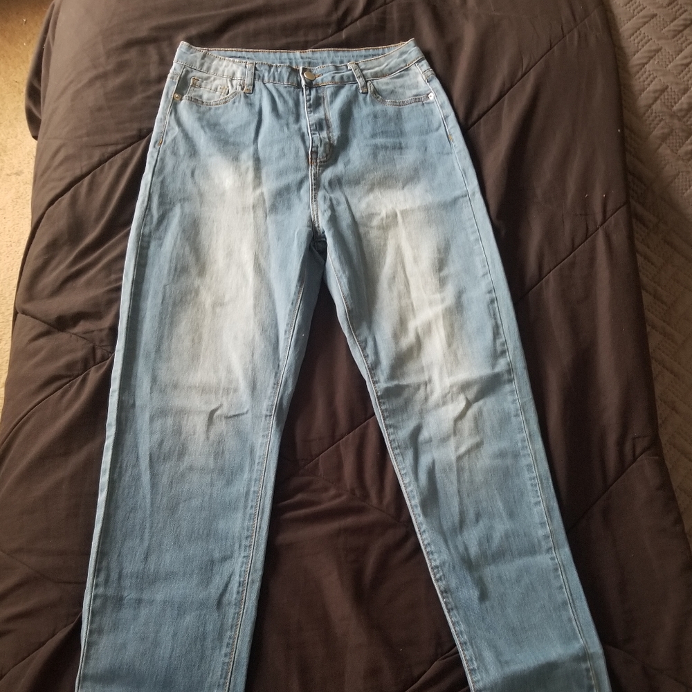 Shein blue jeans